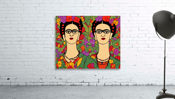 Frida Pop Art Wall Preview