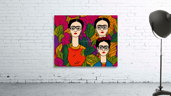 Frida Kahlo Wall Preview