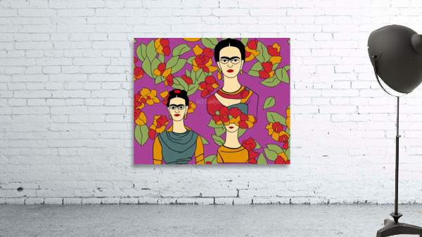Frida Kahlo Wall Preview