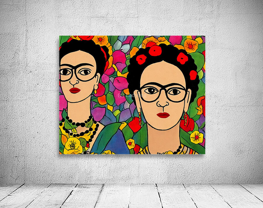 Frida Portrait Wall Preview