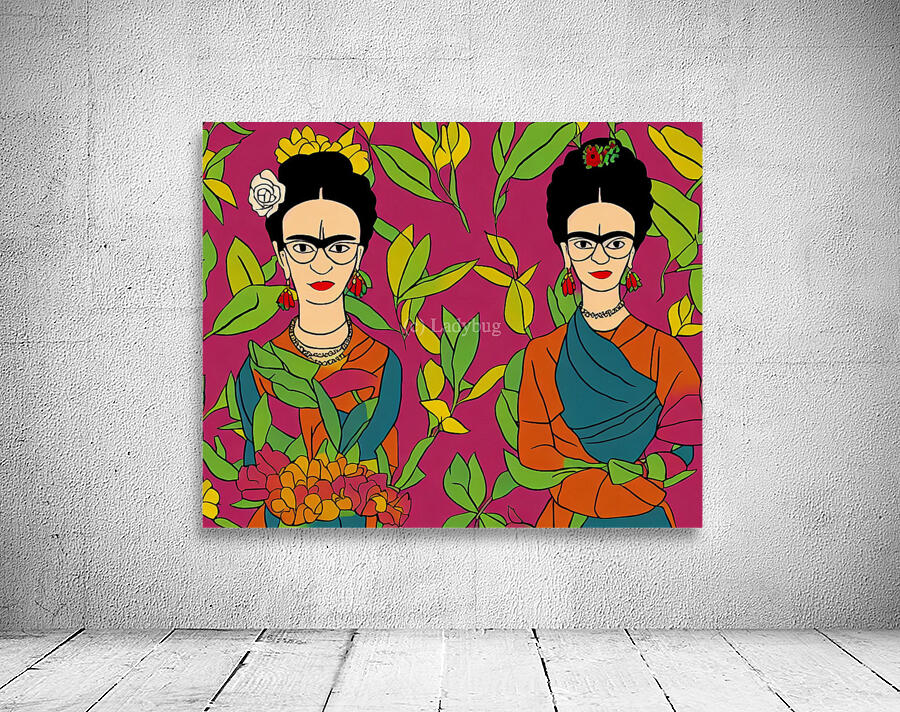 Frida Pop Art Wall Preview