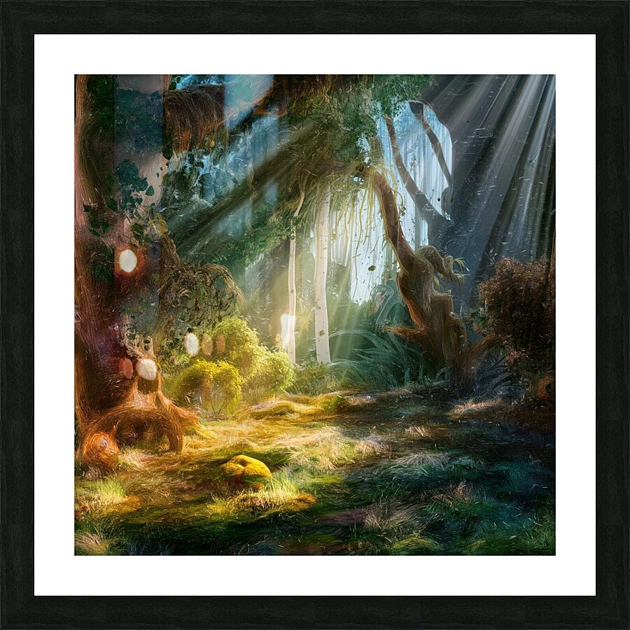 A mesmerizing and captivating 3d  Picture Frame print