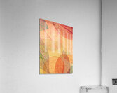 Leaves Patterns colorful leaf pattern Acrylic Print