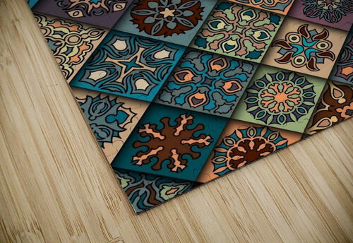 flower texture background colorful pattern Loissa90 puzzle