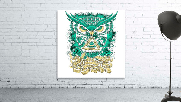 Illuminati Owl Wall Preview