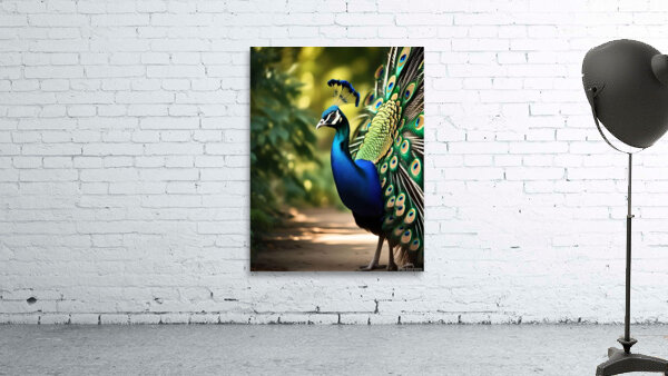 bird peacock feathers Wall Preview