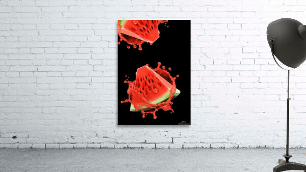 Watermelon paint Wall Preview