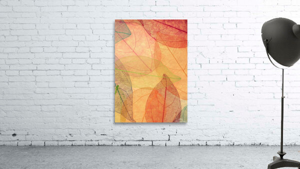 Leaves Patterns colorful leaf pattern Wall Preview
