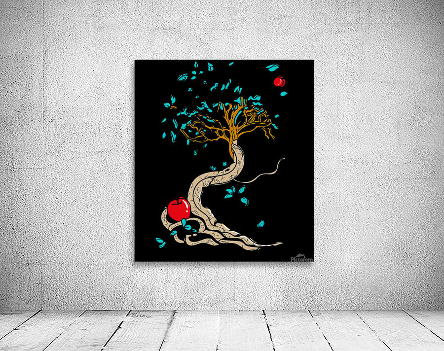 tree apple snake sin perdition Wall Preview