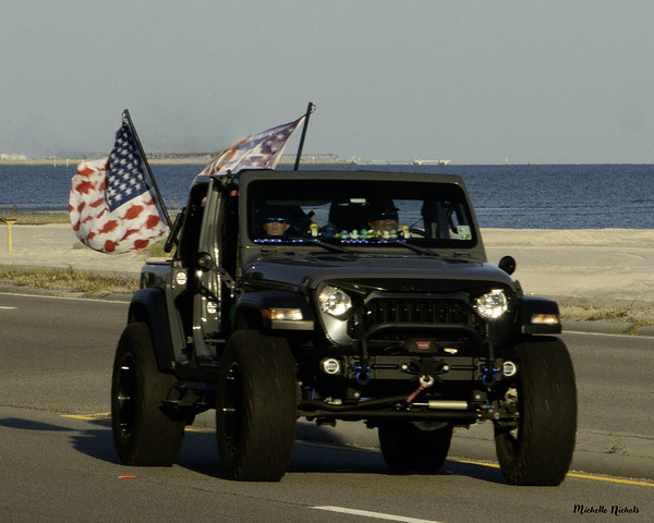 Jeep with Flags Digital Download