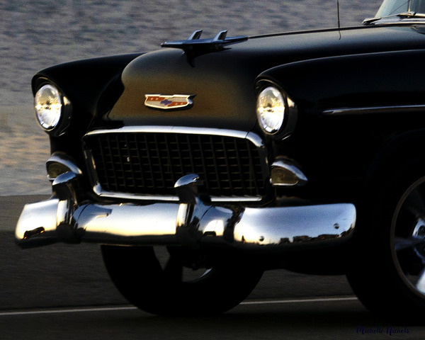 Black Chevy Front View Digital Download