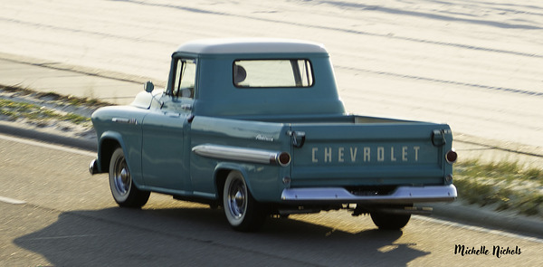 Light Blue Chevy Truck Digital Download