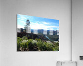 On Mount Chemise Acrylic Print