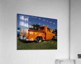 Orange Chevy Truck Acrylic Print