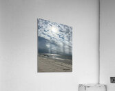 Moonrise Over Long Beach MS Acrylic Print