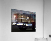 Black Chevy Front View Acrylic Print