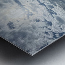 Moonrise Over Long Beach MS Metal print