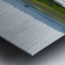 Old Saloon on the Water Metal print