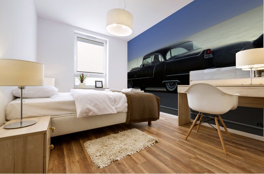 1956 Cadillac Series 62 4 Door Sedan Mural print
