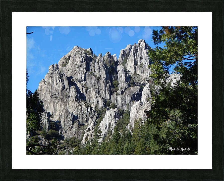 Castle Crags Picture Frame print