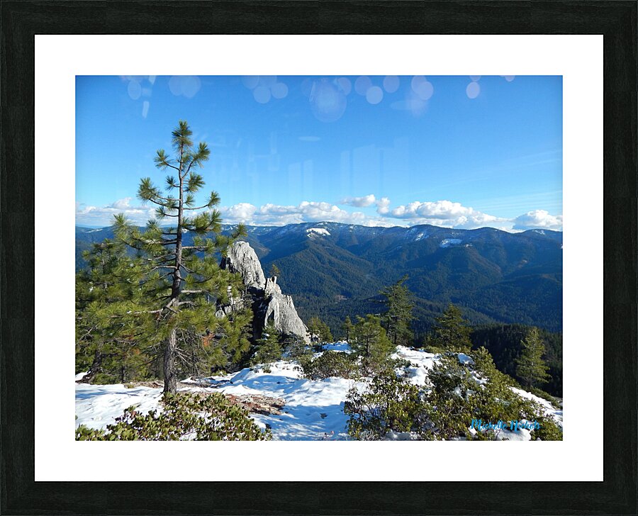 In The Crags Picture Frame print