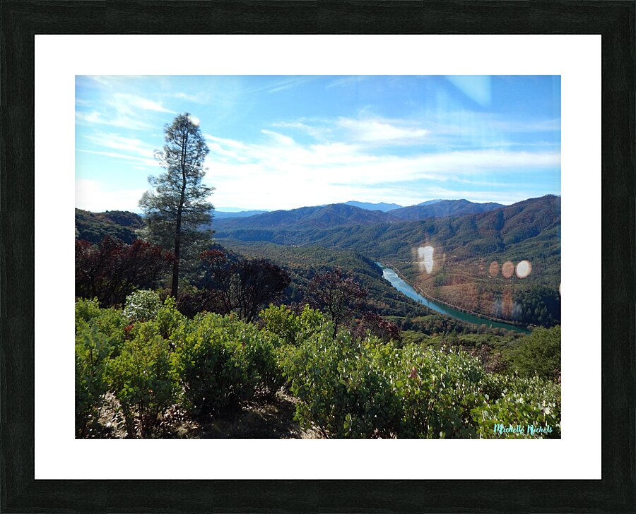 On Mount Chemise Picture Frame print