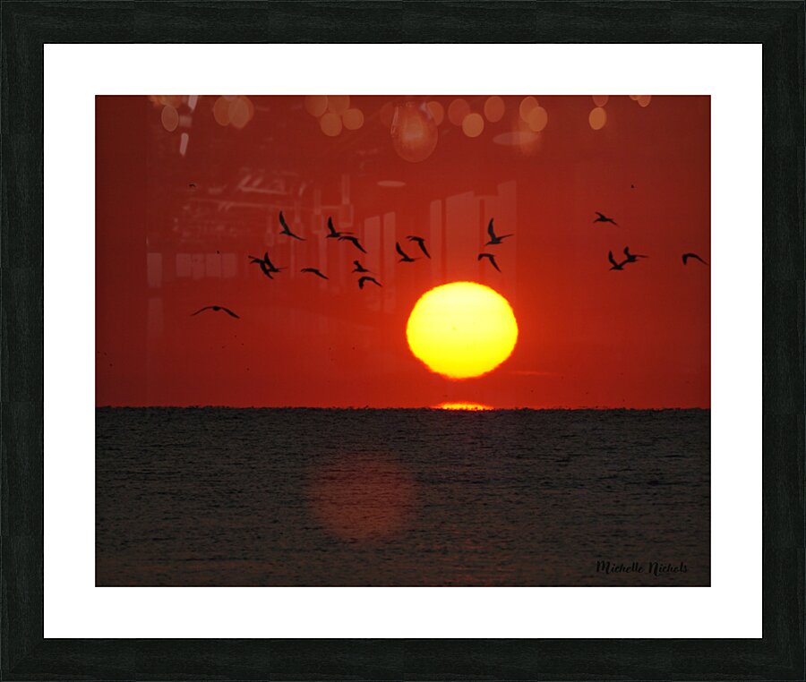 Sailor s Warning Picture Frame print