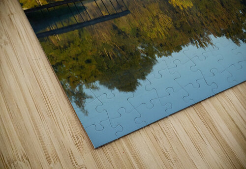 Early Pond Reflection Michelle Nichols puzzle