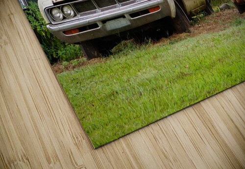 Old Cars in a Field Michelle Nichols puzzle