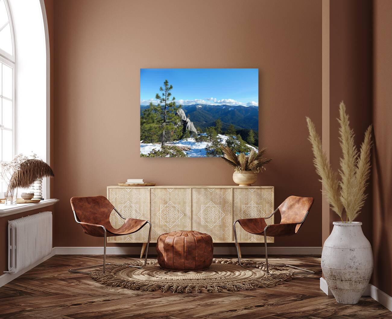 In The Crags Reproduction