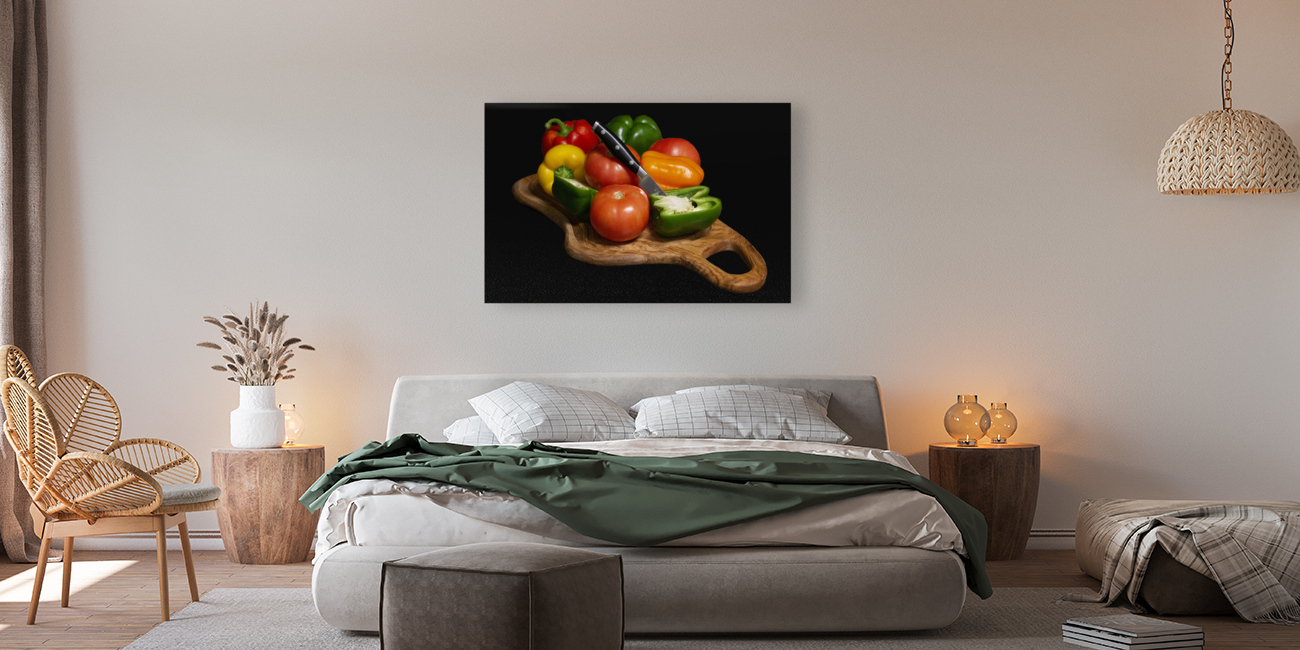 Peppers & Tomatoes Reproduction