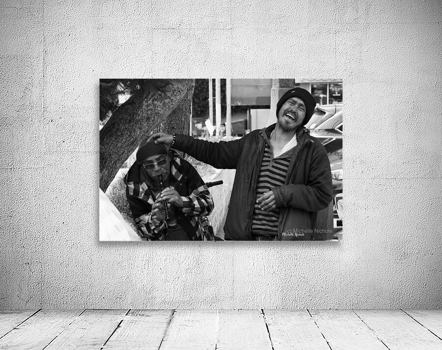 Paco and Tito BW Wall Preview