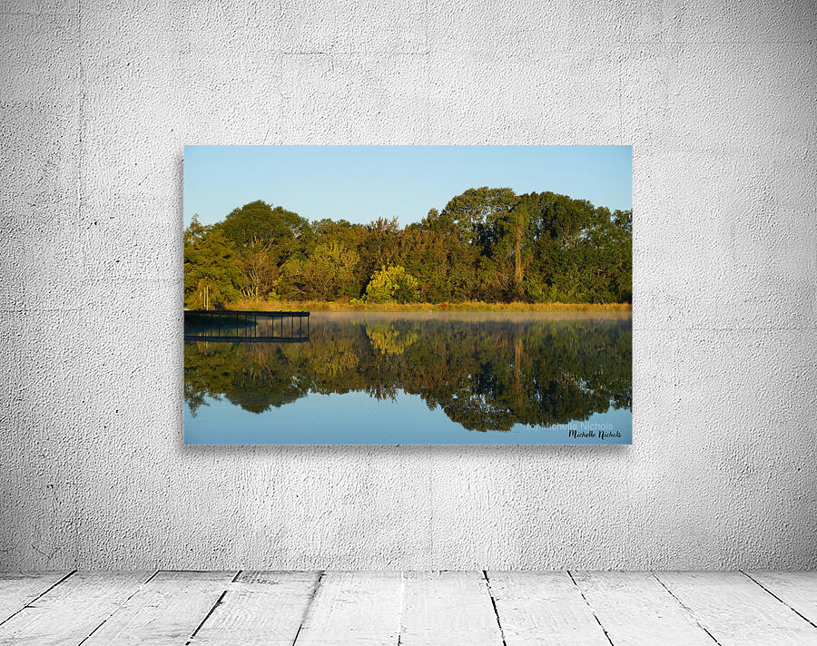 Early Pond Reflection Wall Preview