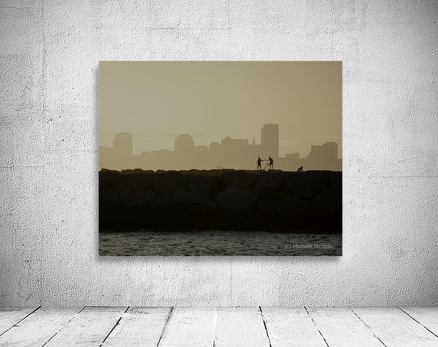 The Levee in Long Beach CA Wall Preview