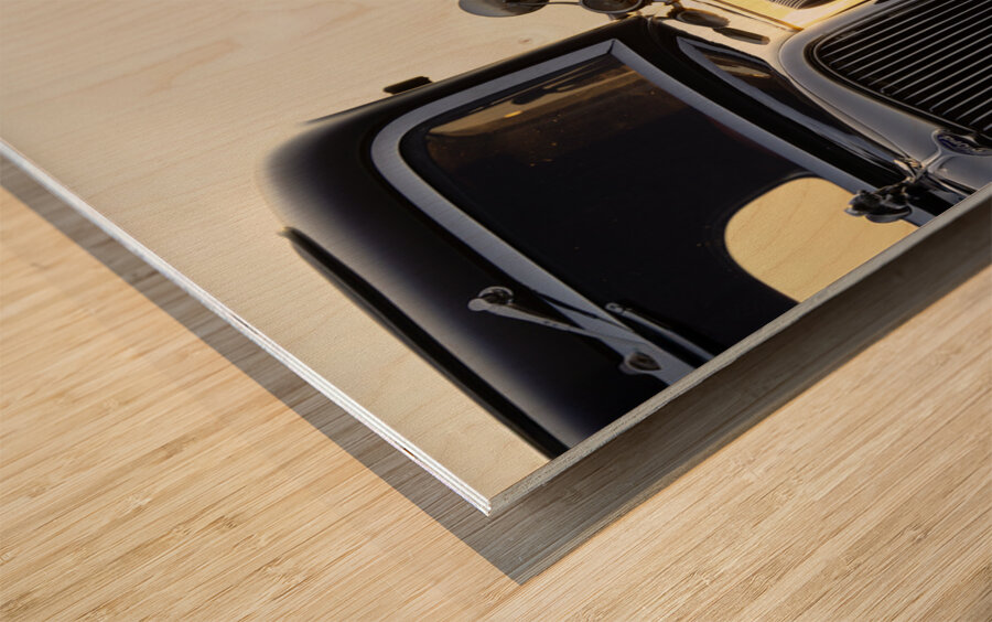 1934 Ford On The Beach Impression sur bois