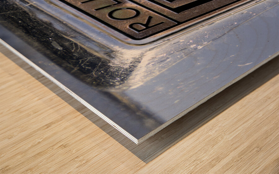 RR Emblem Wood print