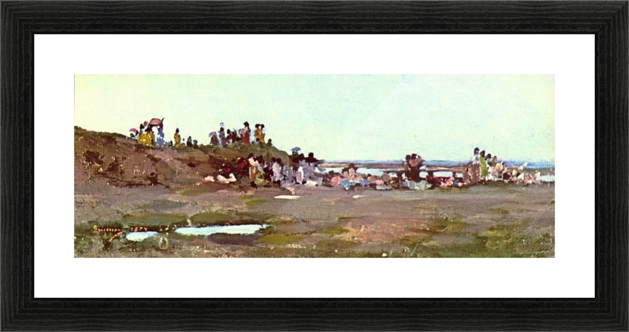 At Siretu fair Picture Frame print