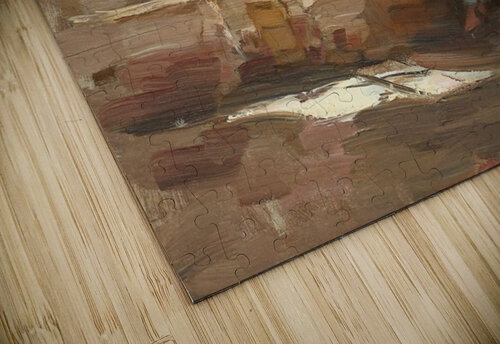 Vatra la Rucar Nicolae Grigorescu puzzle