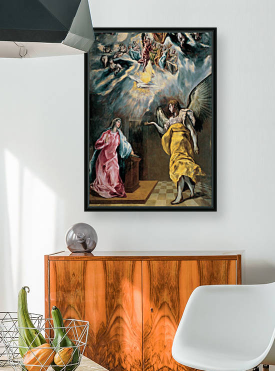 The Annunciation by Nicolas Poussin