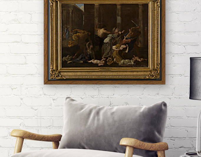 Le Massacre des Innocents by Nicolas Poussin
