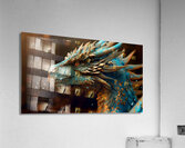 The Azure Guardian Acrylic Print