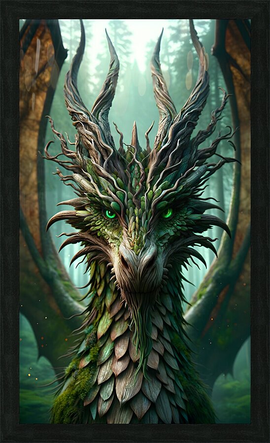 Forest Guardian Picture Frame print
