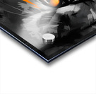 Intense Close Up Of A Fierce Lion s Face Acrylic print