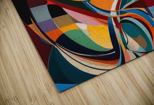 Abstract painting Fatiya Ali puzzle