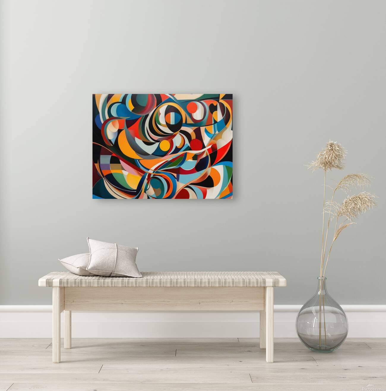 Abstract painting Reproduction