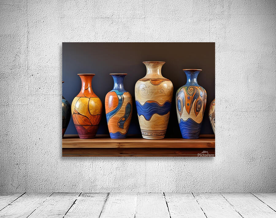 Decorated pottery 4 Wall Preview