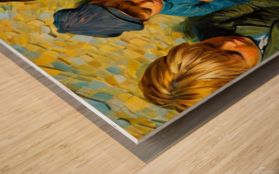 Good smell of bread Wood print