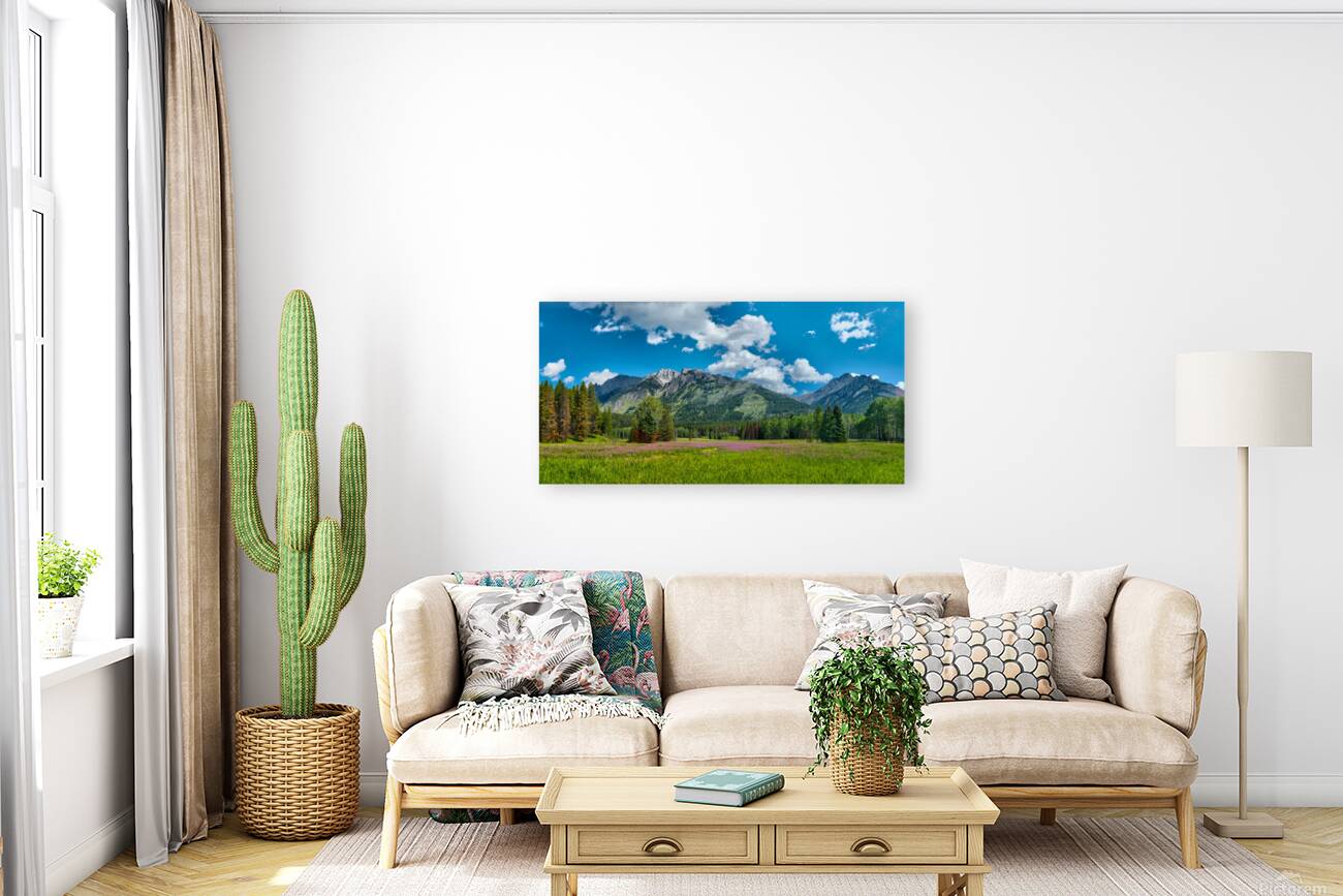 Alberta Wildflower Meadow Reproduction