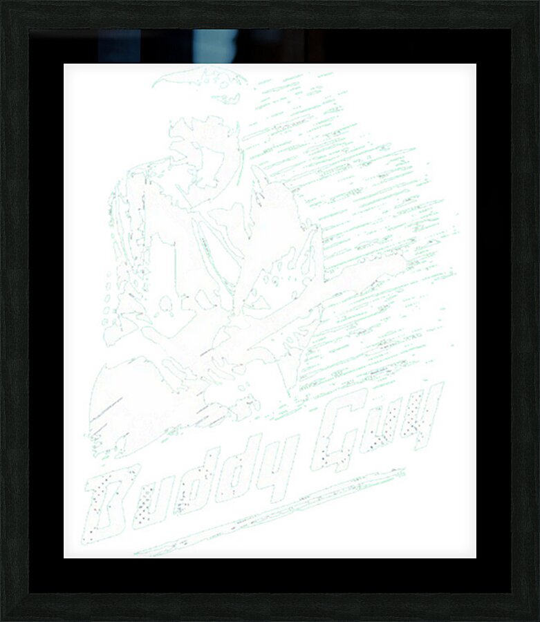 Buddy Guy 24 Picture Frame print
