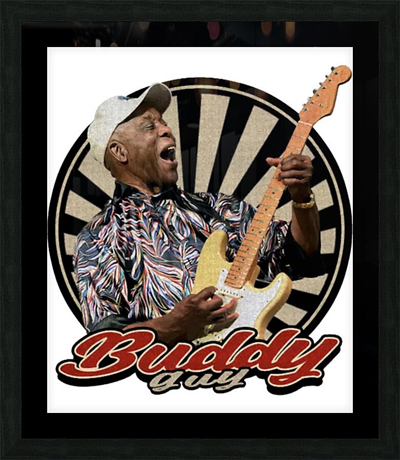 Buddy Guy 27 Picture Frame print